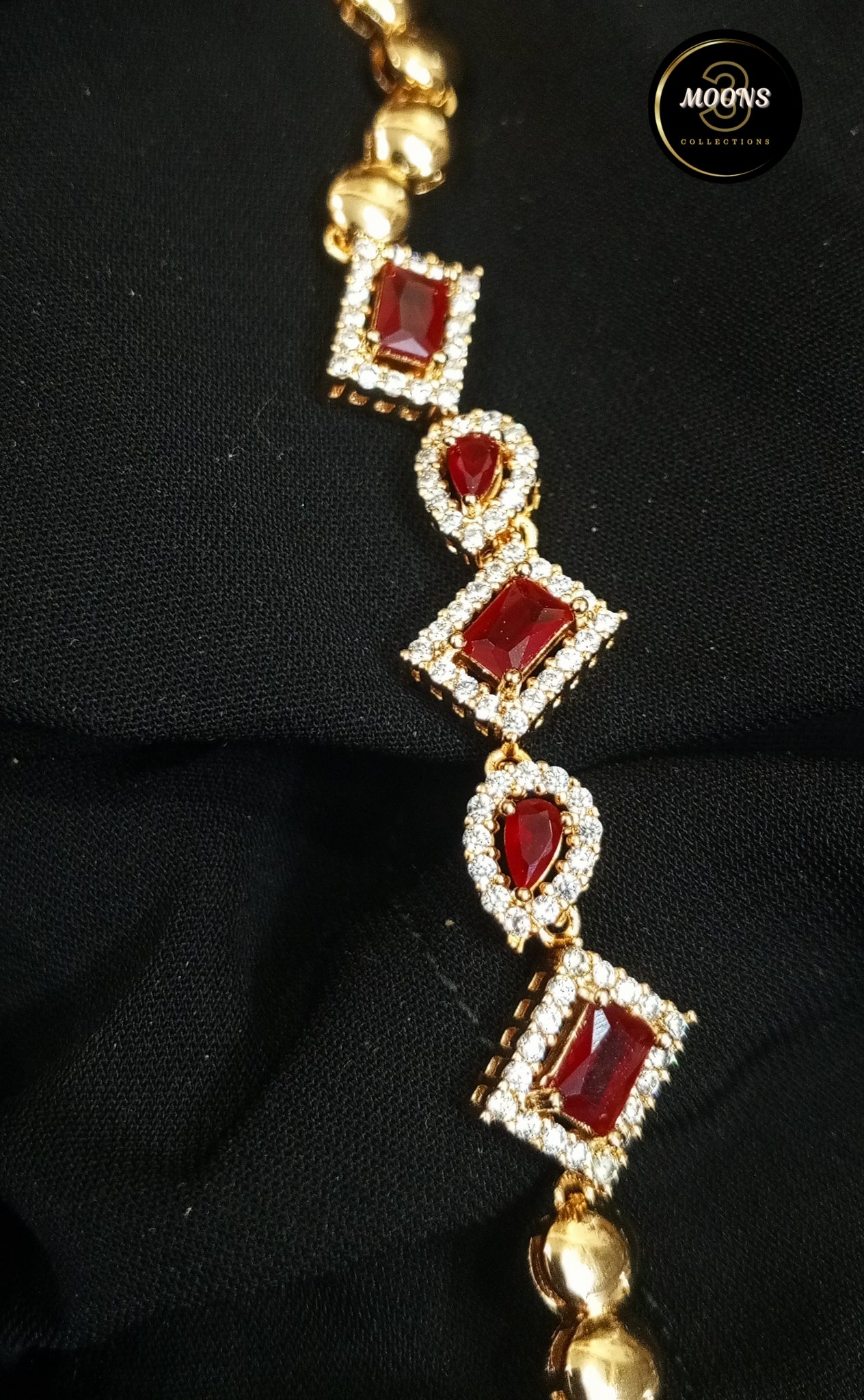 Elegant Stainless Steel Shiny Zircon Bracelet – Timeless Sparkle for Women