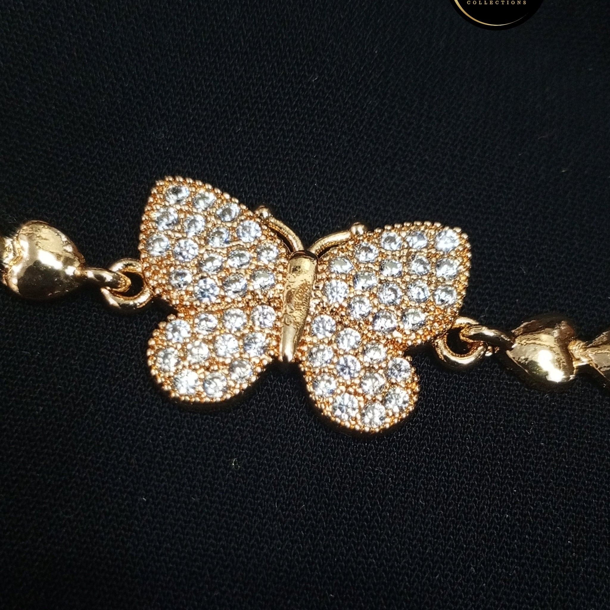 Stainless Steel Beautiful Butterfly Design Bracelet – Delicate Charm for Girls &amp; Women